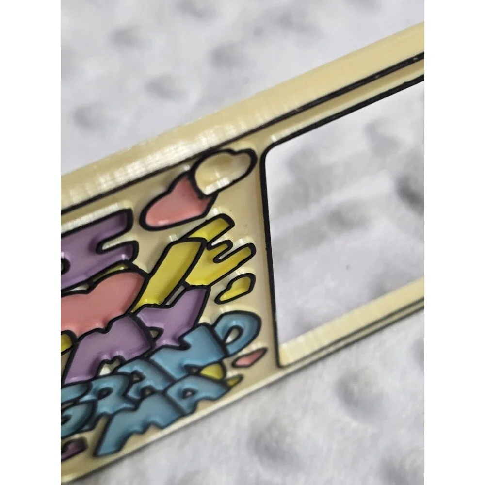 Vintage “I Love My Grandma” Picture Frame 80's 90's Plastic Photo Salvage Cover